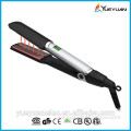 New hair salon lcd digital display dual voltage 450 degrees hair straightener flat iron wholesale flat iron in hair straightener